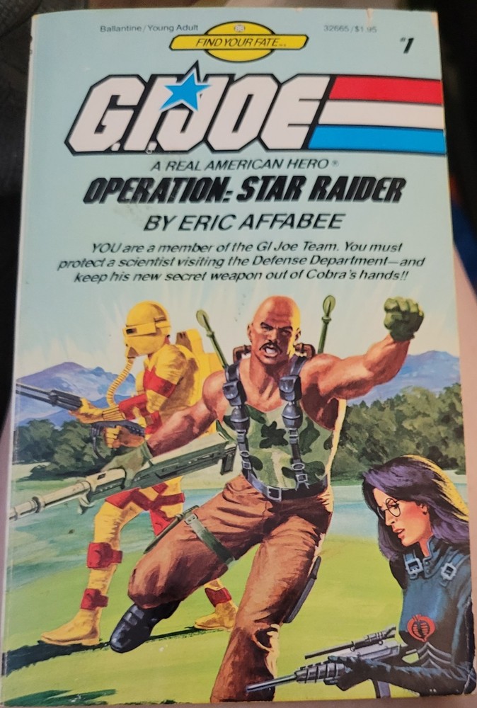 G.I. Joe - Operation : Star Raider #7 first edition 1985