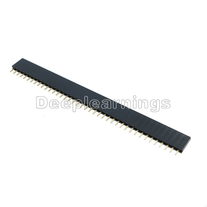 10PCS 40Pin 2.54mm Single Row Straight Female Pin Header Strip PBC Ardunio