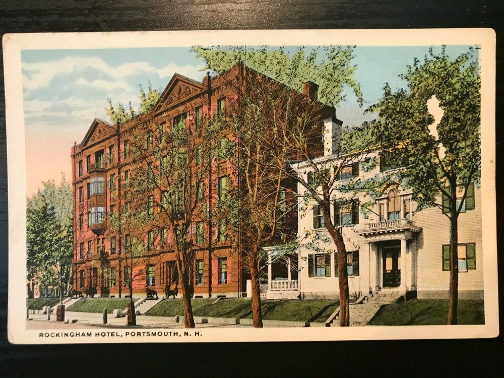 Vintage Postcard 1915-1930 Rockingham Hotel Portsmouth New Hampshire