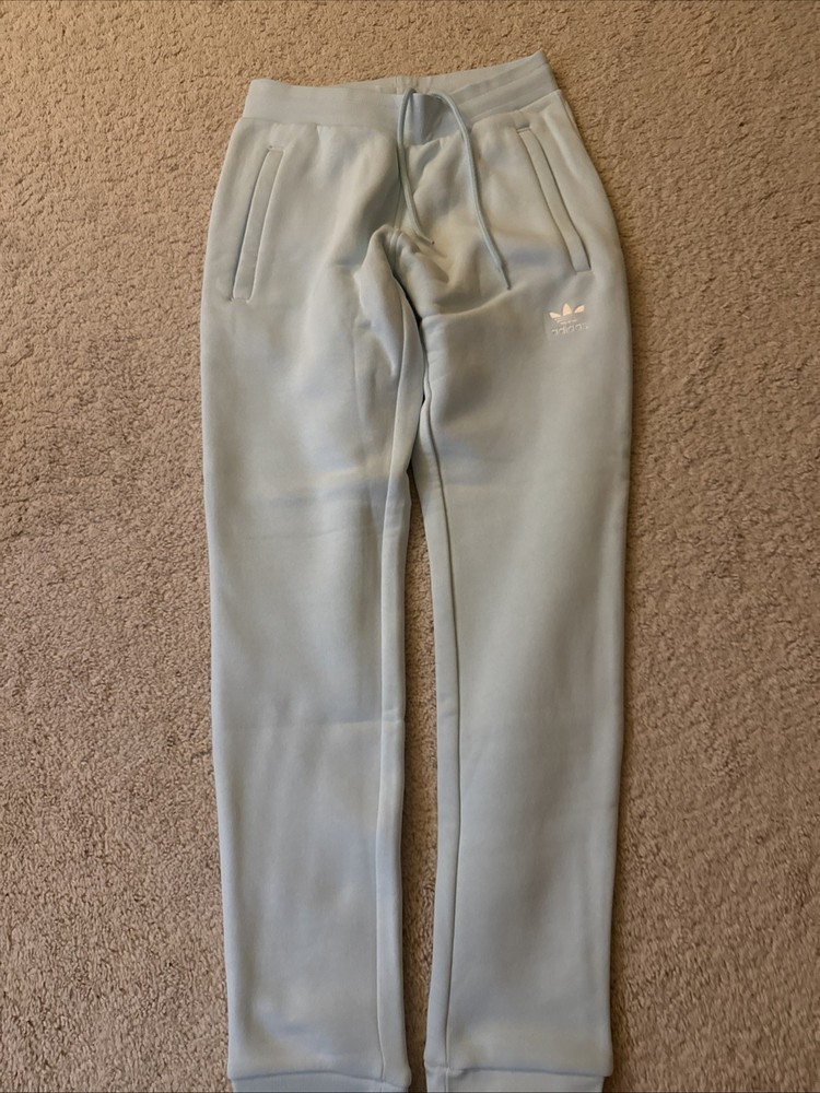 Men’s Adidas Trefoil Light Blue Track Pants, Size Small - BRAND NEW