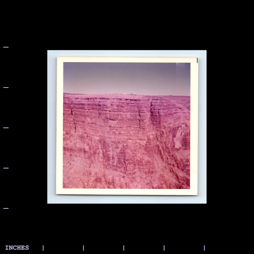 Square Color Photo MOUNTAIN LANDSCAPE CANYON ROCKS