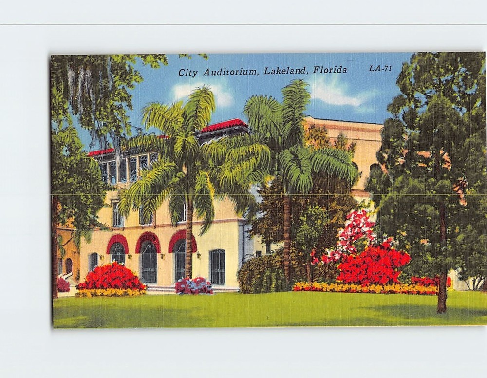 Postcard City Auditorium Lakeland Florida USA