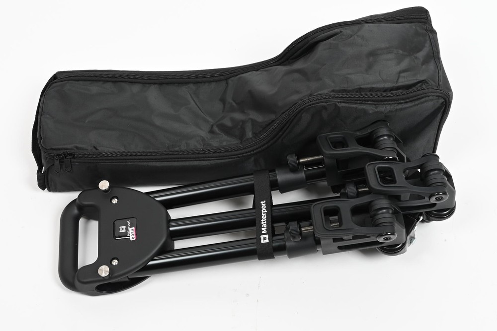 Matterport Tripod Wheeled Dolly and Door Stop Kit Bundle #020