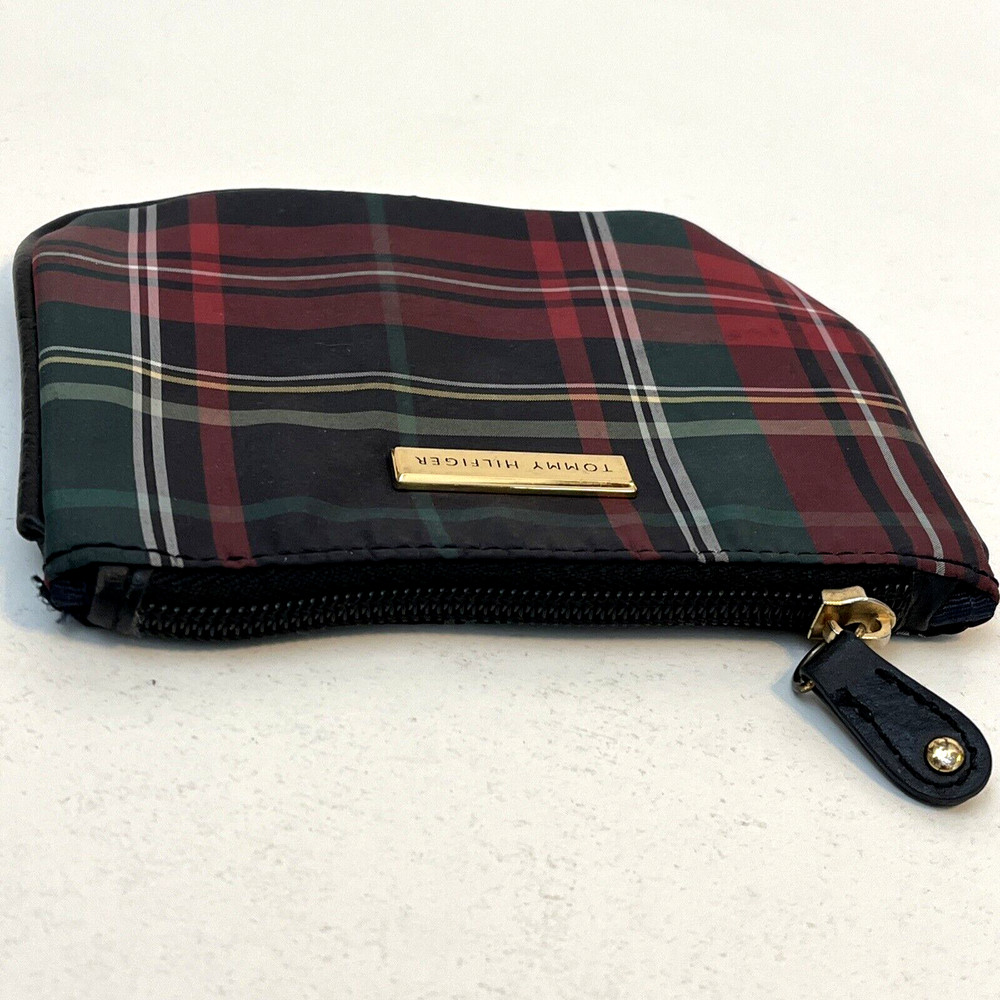 Tommy Hilfiger Women’s Zip Coin Purse Tartan Plaid