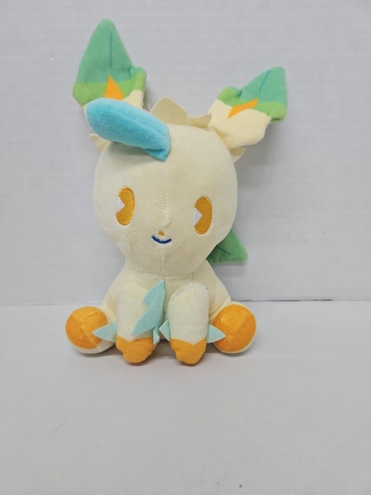 Pokemon Center Mix Au Lait Leafeon 9” Plush Very Good Condition- VERY RARE