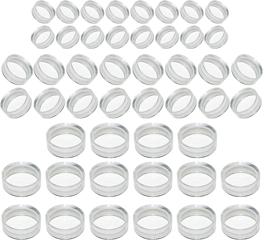 48Pcs Clear Acrylic Sphere Stands for Ball Display Holders