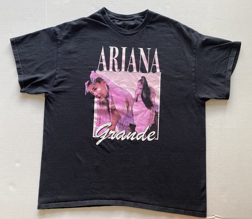 Ariana Grande Sweetner Tour XL Black T-Shirt