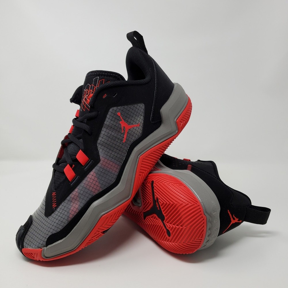 Jordan One Take 4 Bred Men's Size 10 Flat Pewter University Red DO7193-061