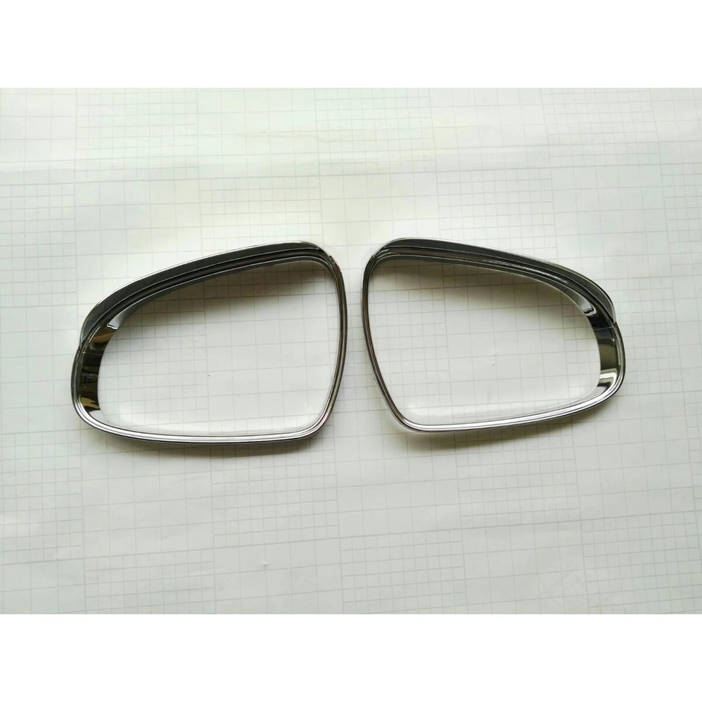 ABS Chrome Rearview Mirror Rain Guard Trim for Kia Sportage KX5 2016-2017-image