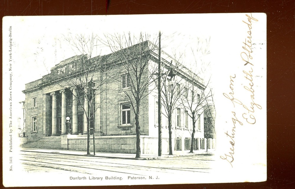 New Jersey- Paterson- Danforth Public Library-1906