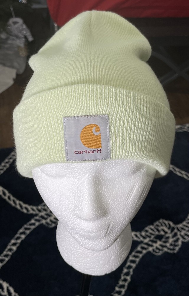 Carhartt Sage Light Green Beanie One Size for Outdoor Activities