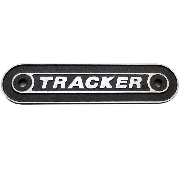 Tracker Boat Transom Plate MMC1045 | 16 7/8 Inch Black Aluminum