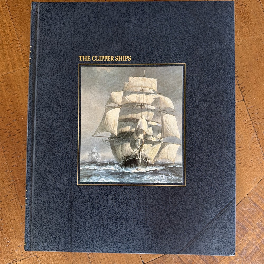 The Seafarers The Clipper Ship Time-Life Book Hardback illustrated New Condition
