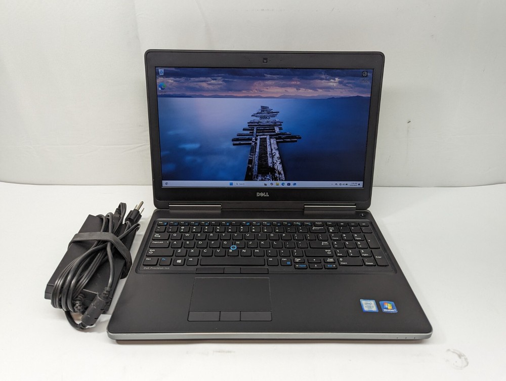 Dell Precision 7510 Laptop i7-6820HQ @ 2.70GHz 16GB RAM 500GB SSD Windows 11 Pro