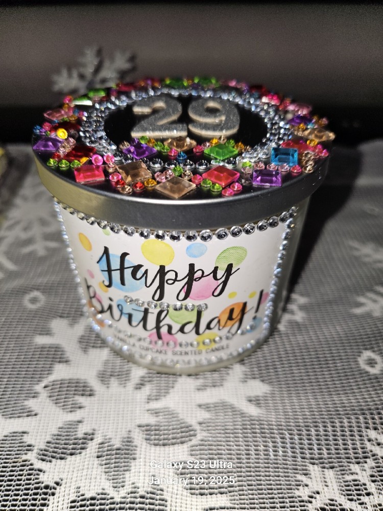 Decorative 3-Wick Scented Candles for Get Well, Anniversary & All Celebrations