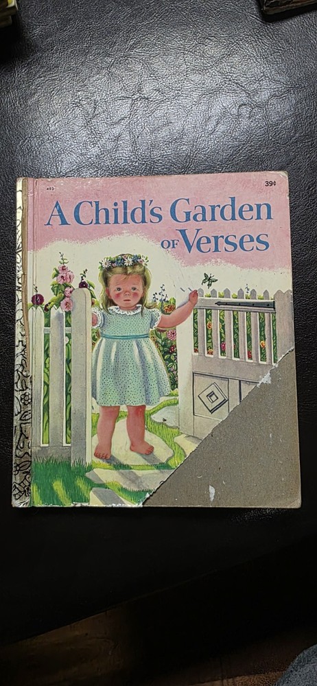 Little Golden Book A CHILD'S GARDEN OF VERSES 1969 Edition F