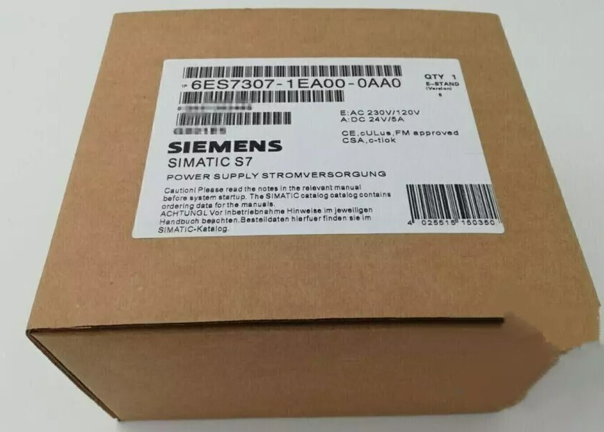 New Siemens 6ES7 307-1EA00-0AA0 / 6ES7307-1EA00-0AA0 PLC Module