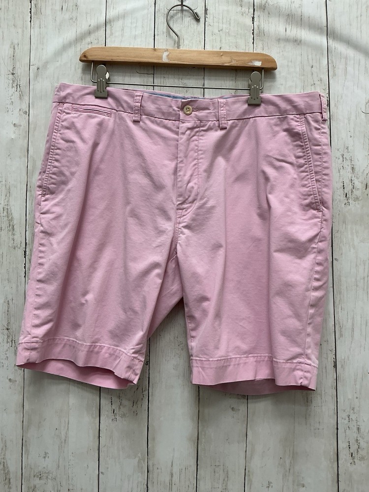 Men’s Polo Ralph Lauren Pink Stretch Classic Fit Shorts Size 38 0424-248