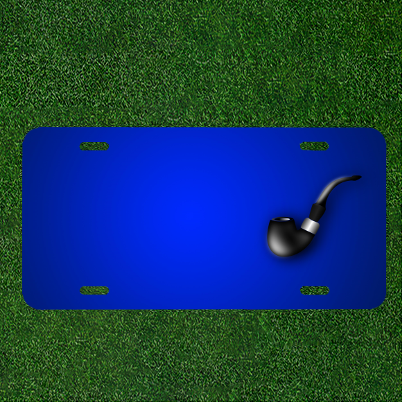 Custom Personalized License Plate With Add Names To Pipe Smoking Smoke