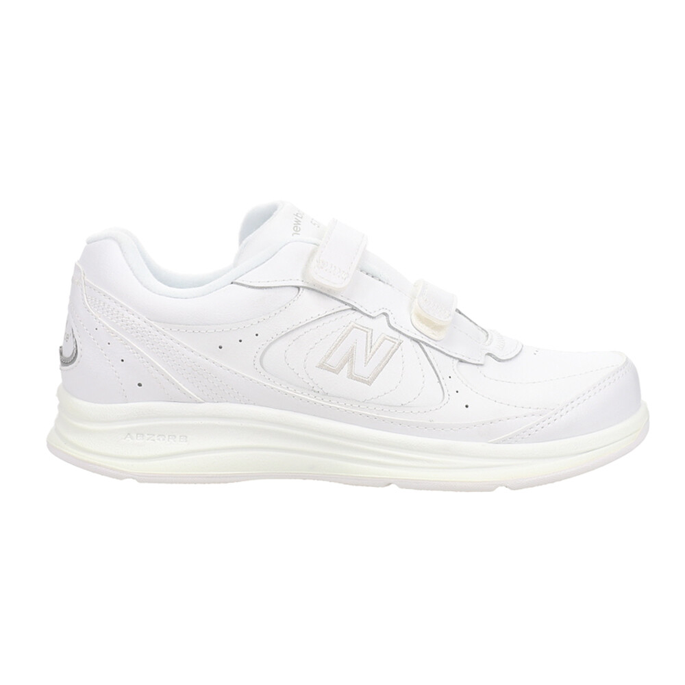 New Balance 577 Perforated Slip On Walking  Womens White Sneakers Athletic Shoes