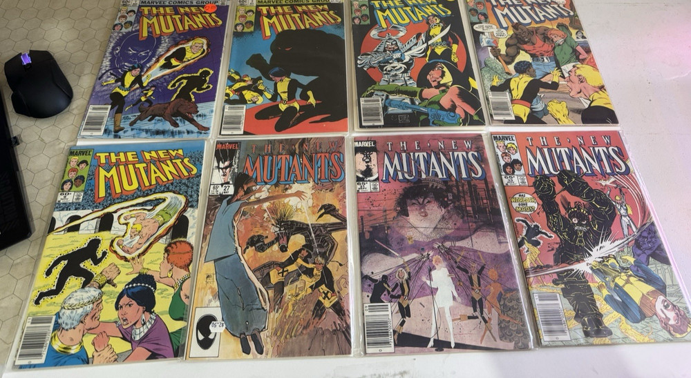 Marvel Comics: The New Mutants (1983) Lot x 66 Comics