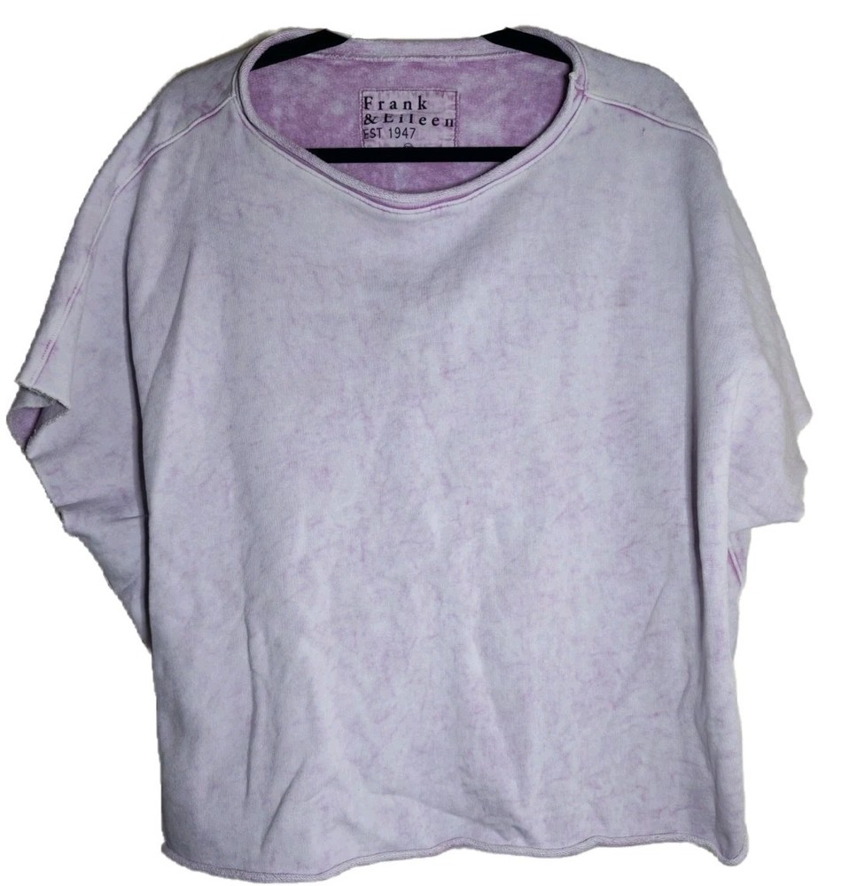 Frank & Eileen Pink Original Capelet Women's Terry Sweater Top Size OS