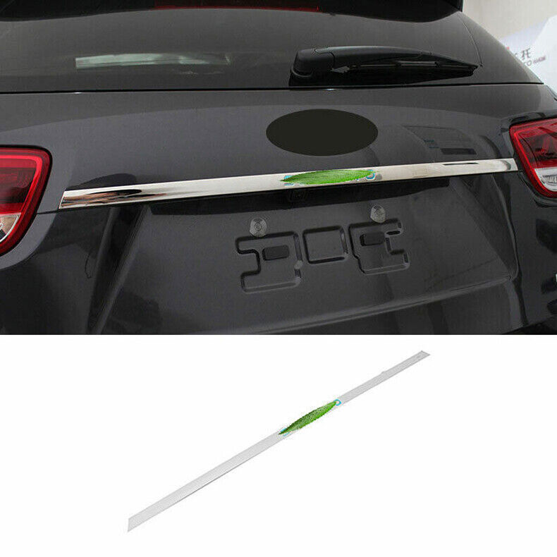 For Kia Sorento 2016-2020 Chrome Steel Rear Trunk Lid Tailgate Strip Cover trim