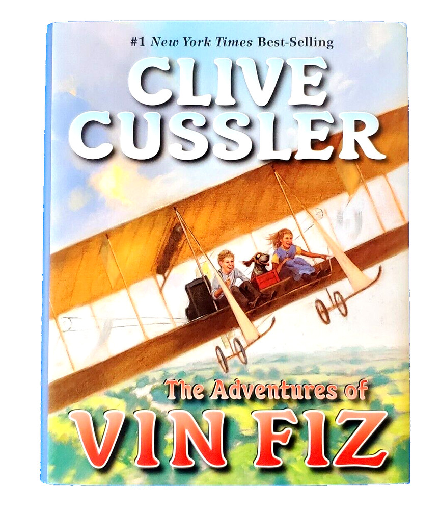 The Adventures Of Vin Fiz Hardcover By Clive Cussler Free Shipping Fiction