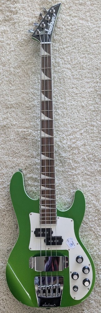 Jackson X Series Concert Bass CBXNT DX IV Laurel Fretboard Absynthe Frost Demo Model-image