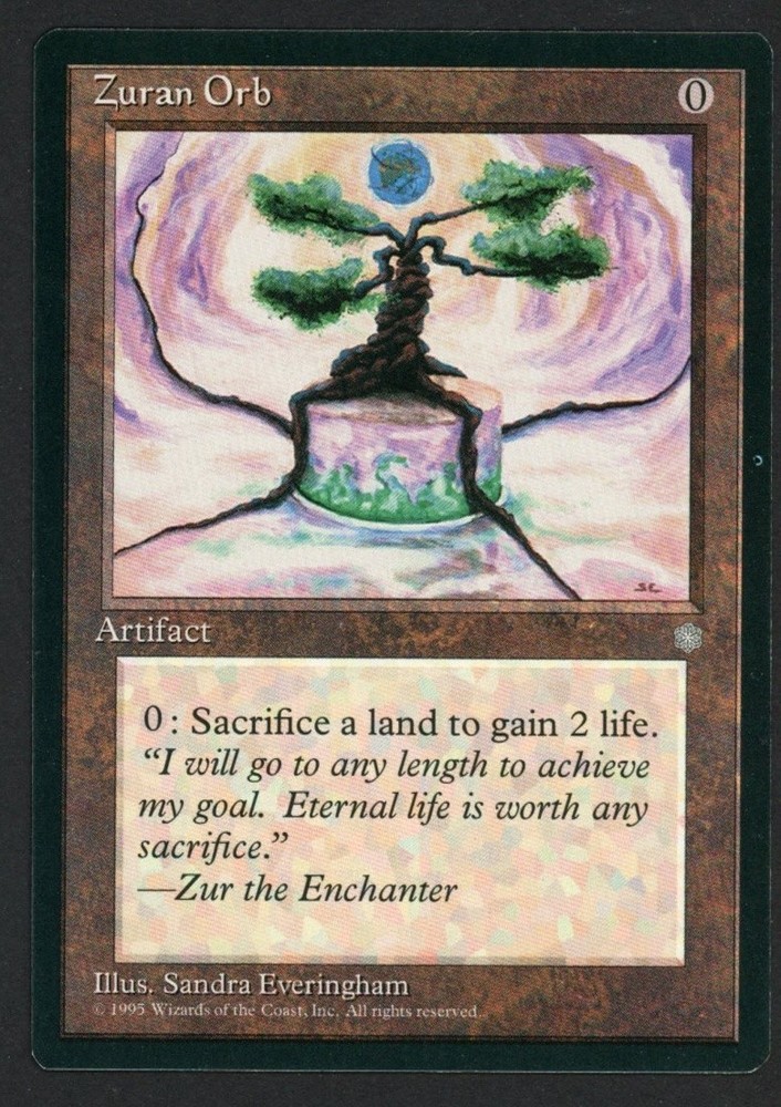 ***Zuran Orb*** MTG Ice Age Magic Kid Icarus