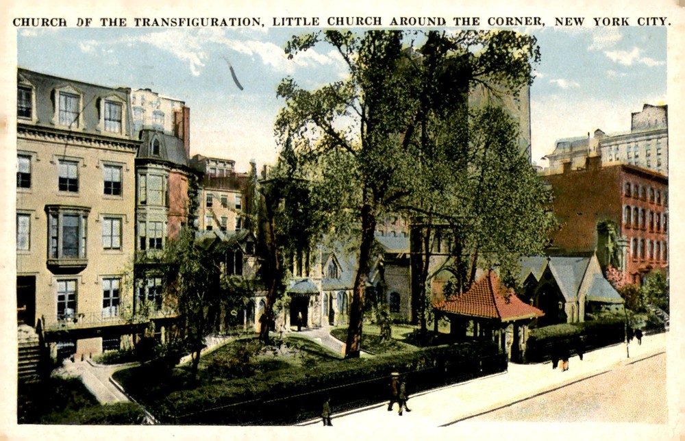 Church of the Transfiguration, Little Church Around the Corner, New Postcard
