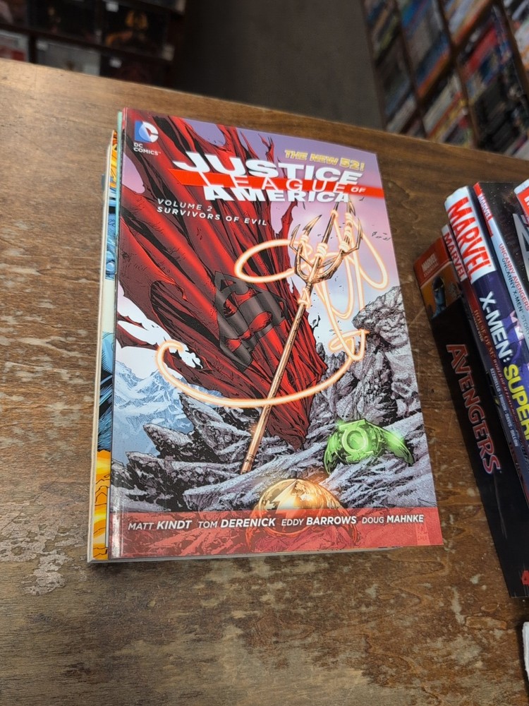 Dc Comics Justice League Of America Vol.2 Survivors Of Evil Graphic Novel