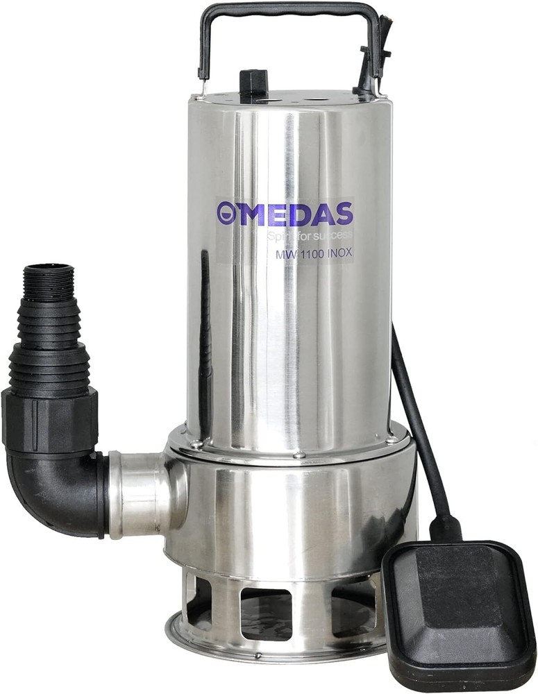 1.5HP 4250GPH Full Stainless Steel Water Sump Pump Clean/Dirty Submersible Pump