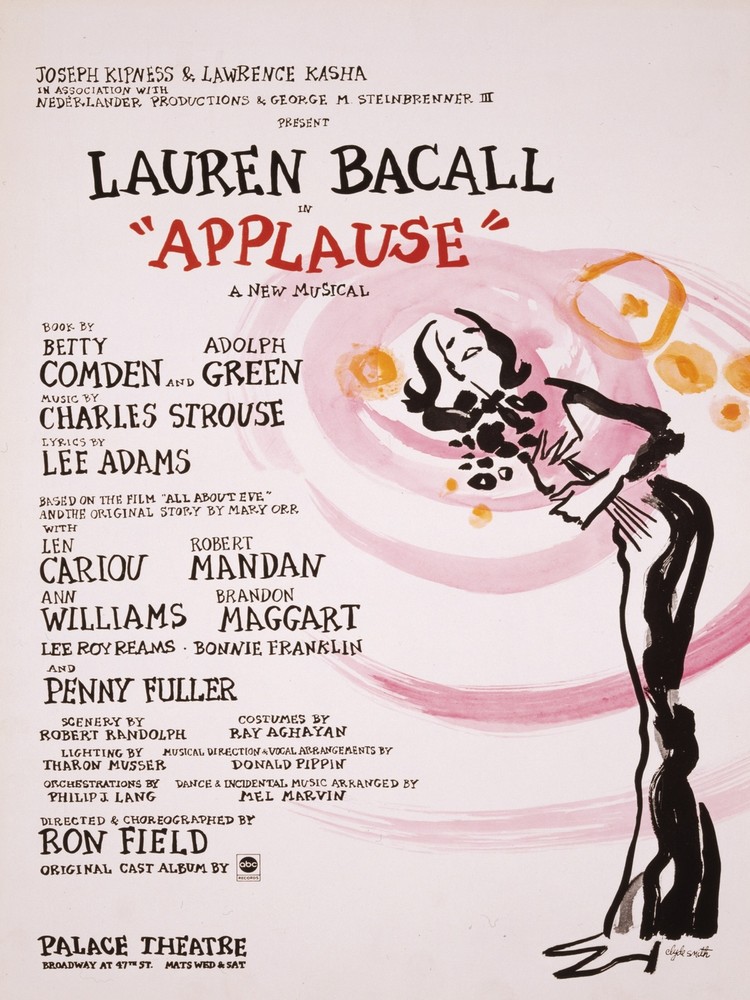 9714.Decoration Poster.Room Wall art.Home interior decor.Applause Bacall movie