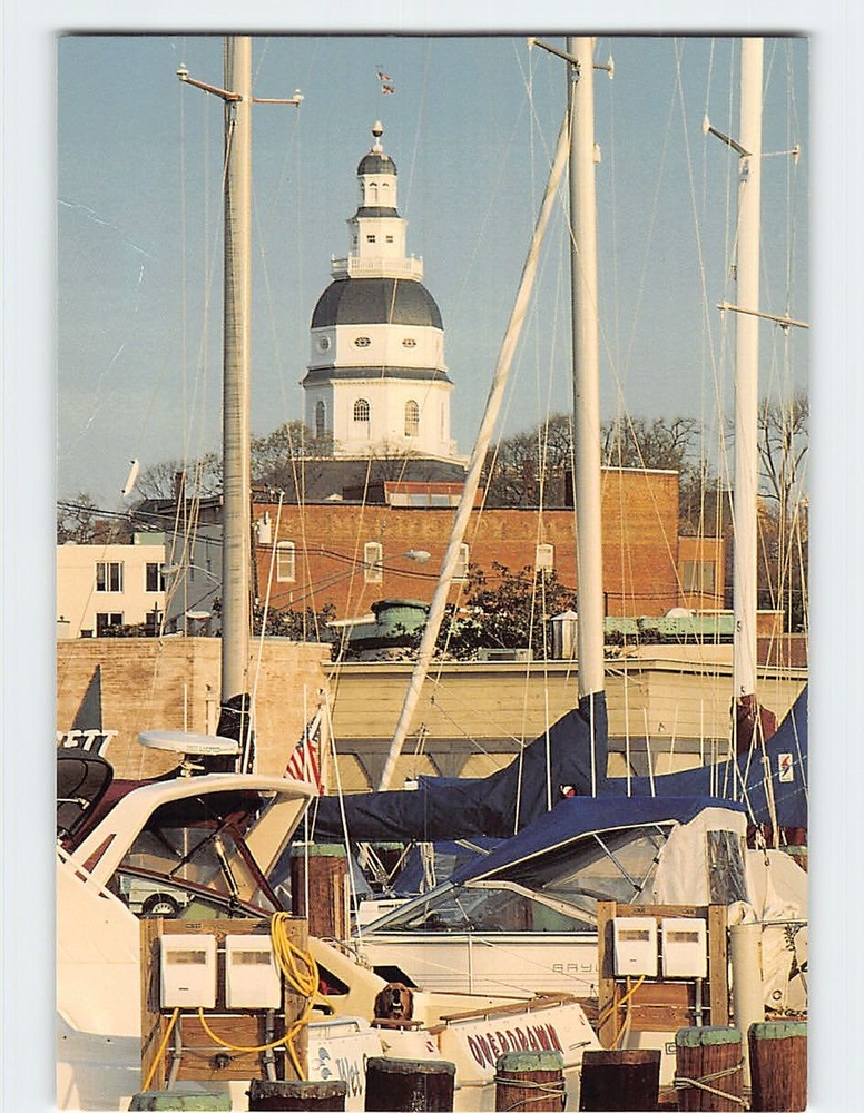 Postcard Scenic View of Annapolis Maryland USA