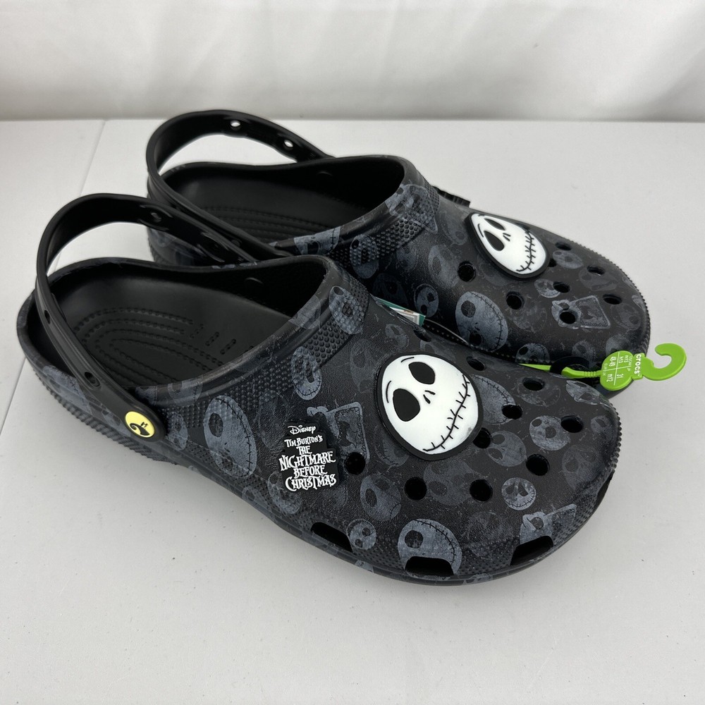Men’s Size 13 Crocs Classic Clog Disney Nightmare Before Christmas 206912-90H