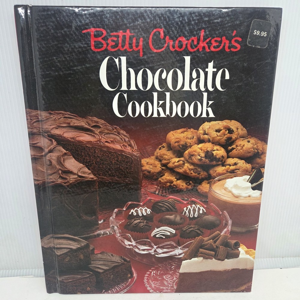 Betty Crocker's Chocolate Cookbook Vtg 1985 1st Edition HC - Recipes Desserts