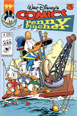 Walt Disneys Comics and Stories Penny Pincher 4 VF Gladstone Donald Duck