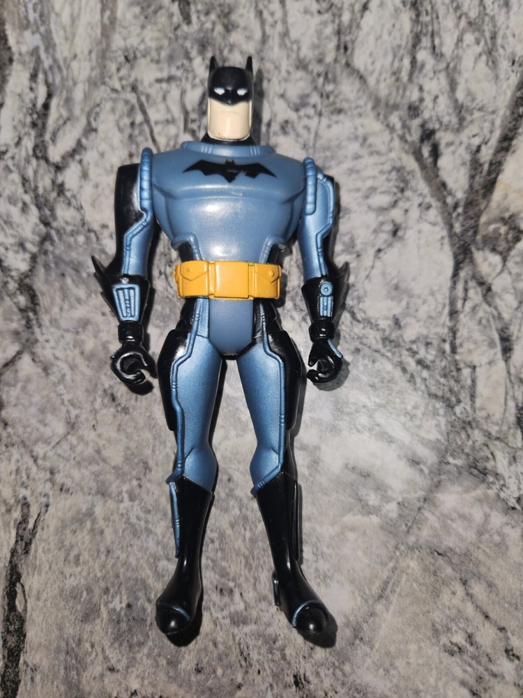 Vintage 1998 Batman The Animated Series Action Figure Gray DC Comics Batman G