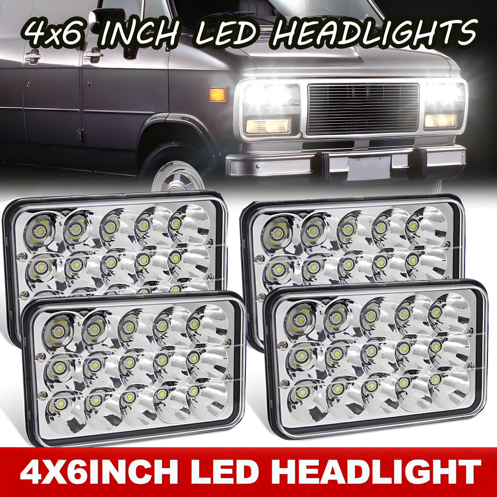 4pcs For GMC C1500 Suburban G2500 G3500 Van DOT 4x6