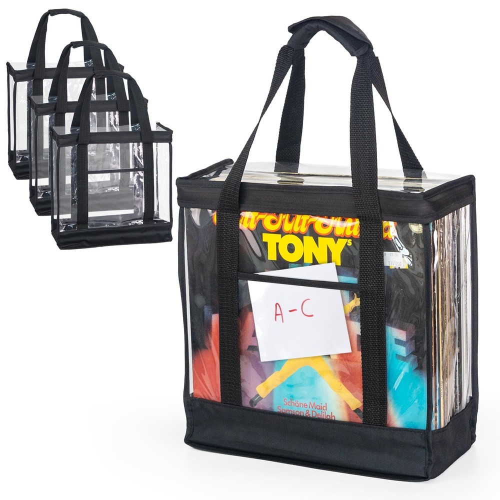 Vinyl Storage Bags, (4 Pack) LP Vinyl Record Storage Bag, Vinyl Album Storage...
