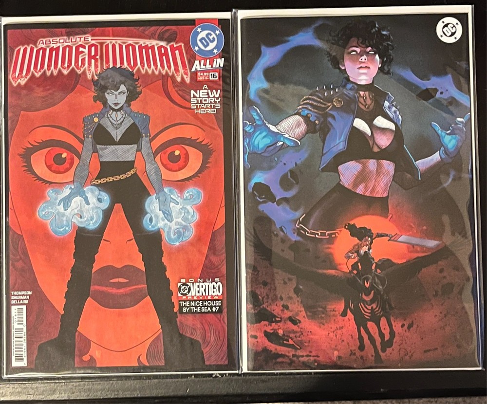 Absolute Wonder Woman #16 Ivan Talavera Virgin Variant LTD 1000  & A Cover
