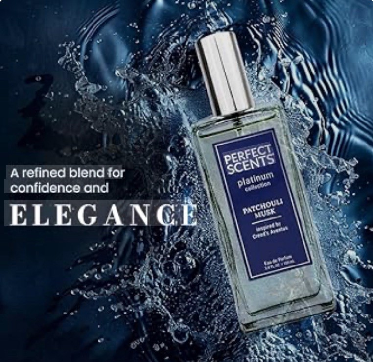 Perfect Scents Patchouli Musk Inspired by Creed's Aventus Eau de Parfum 3.4 oz.