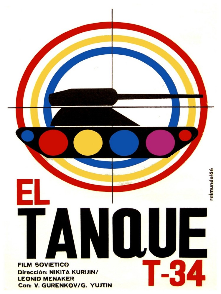 El Tanque T-34, the T-34 tank Decoration Poster.Graphic Interior design.3692