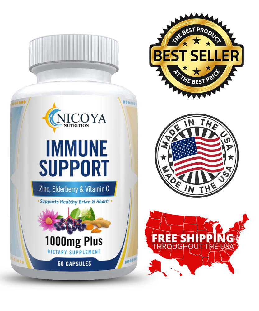 12 in 1- Daily Immune Support, Natural Detoxifying, Viral Defense, Antioxidants
