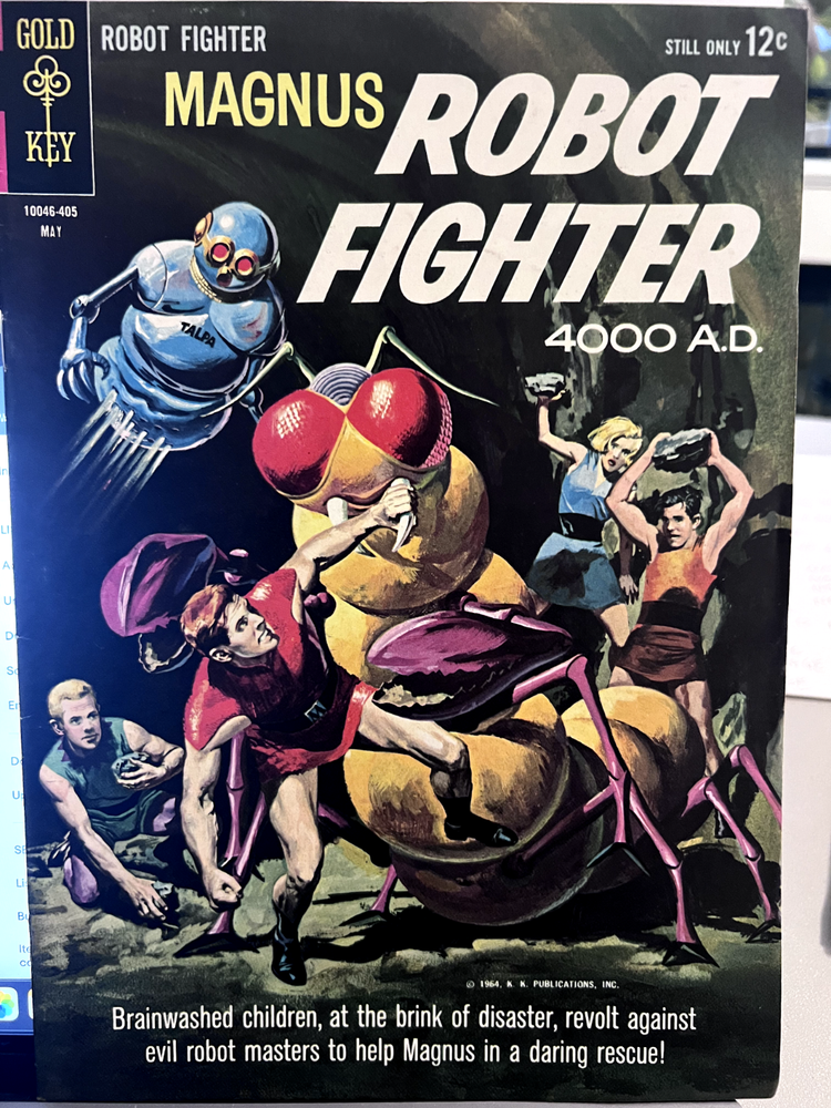 Magnus Robot Fighter #6 F+, 14 F, 20 Vg+