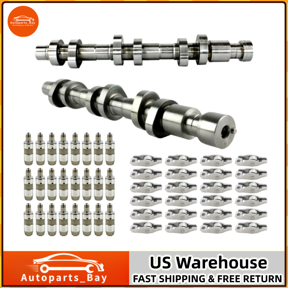 Left & Right Camshaft Lifters Rocker Arm Kit Fits 05-12 Dodge Jeep Ram 3.7L SOHC