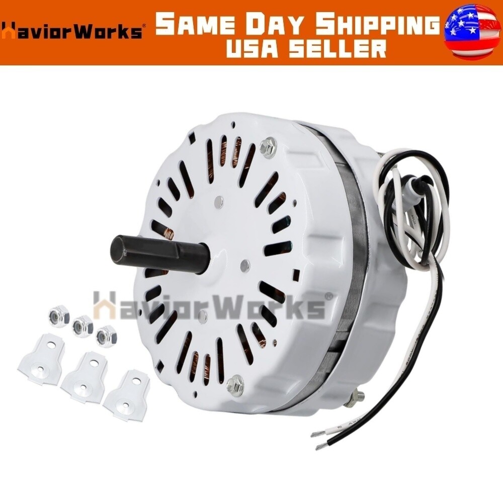 F0510B2944 For Lomanco Attic Fan Replacement motor-120V,1100RPM,3.4 Aamps,1/10HP