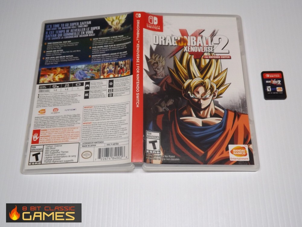 Dragon Ball Xenoverse 2 COMPLETE  - Nintendo Switch - 57a