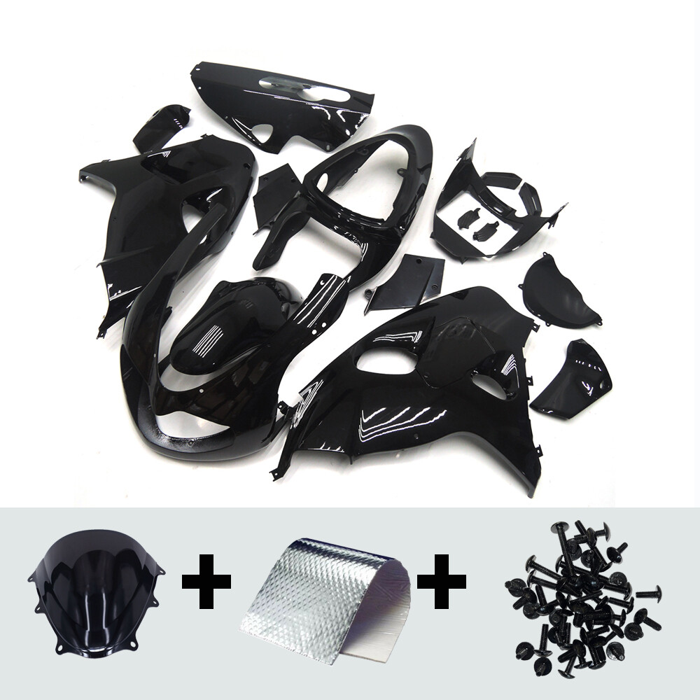 ABS Gloss Black Bodywork for Suzuki TL1000R 1998 99 00 01 2002 2003 Fairings Set